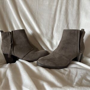 Women's Taupe Ankle Boots